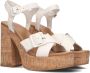 Notre-V 618009 Sandalen Dames Wit - Thumbnail 1