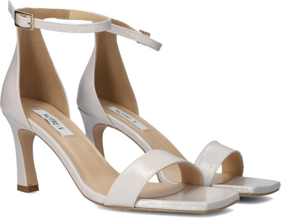 Notre-V 86605 Sandalen Dames Wit