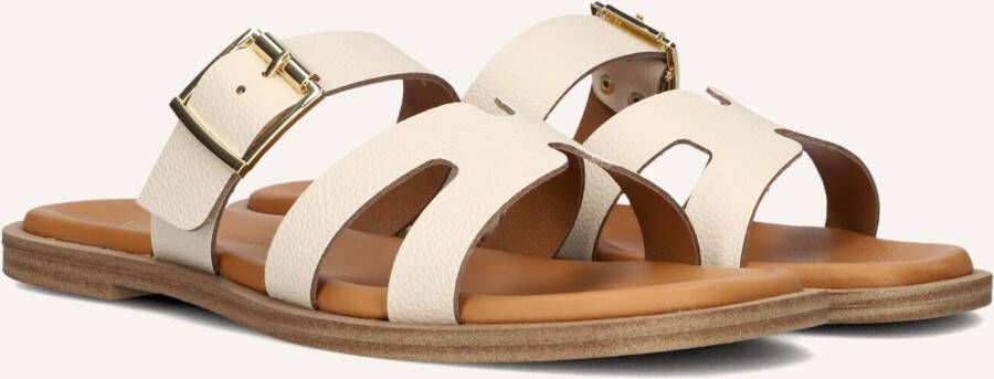 Notre-v Beige Suède Zomer Slippers
