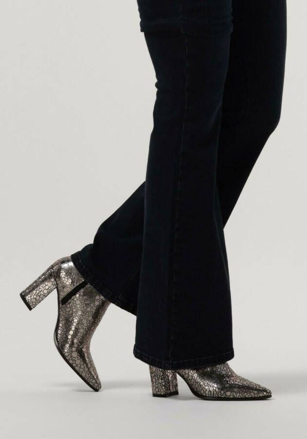 Notre-V 18739 1 Enkellaarsjes Enkelboots met rits Dames Zilver - Foto 1