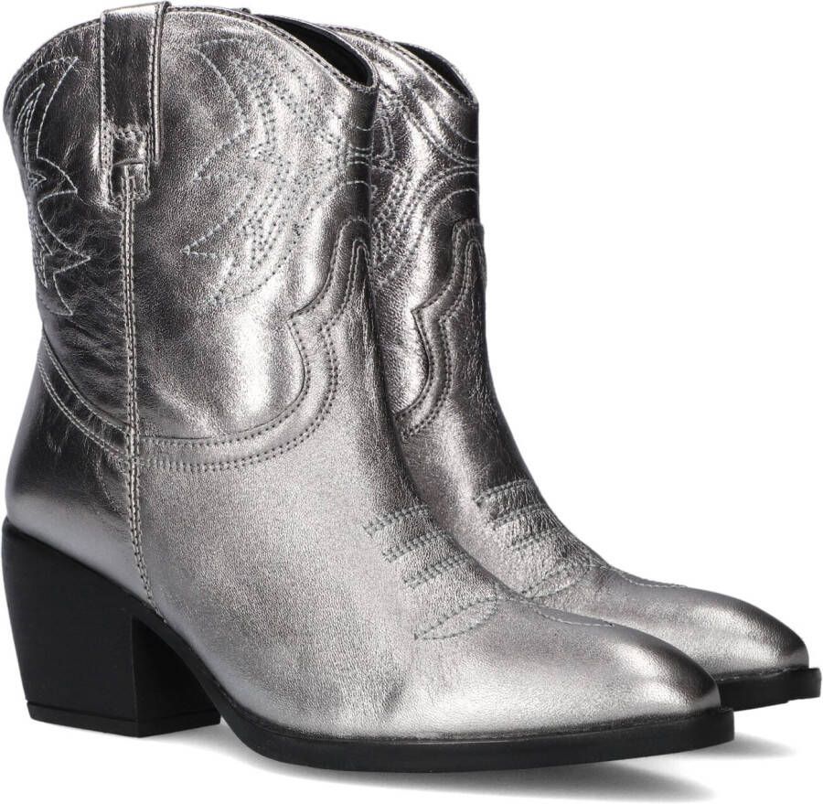 Notre-V Ki-4608 Cowboylaarzen Western Laarzen Dames Zilver