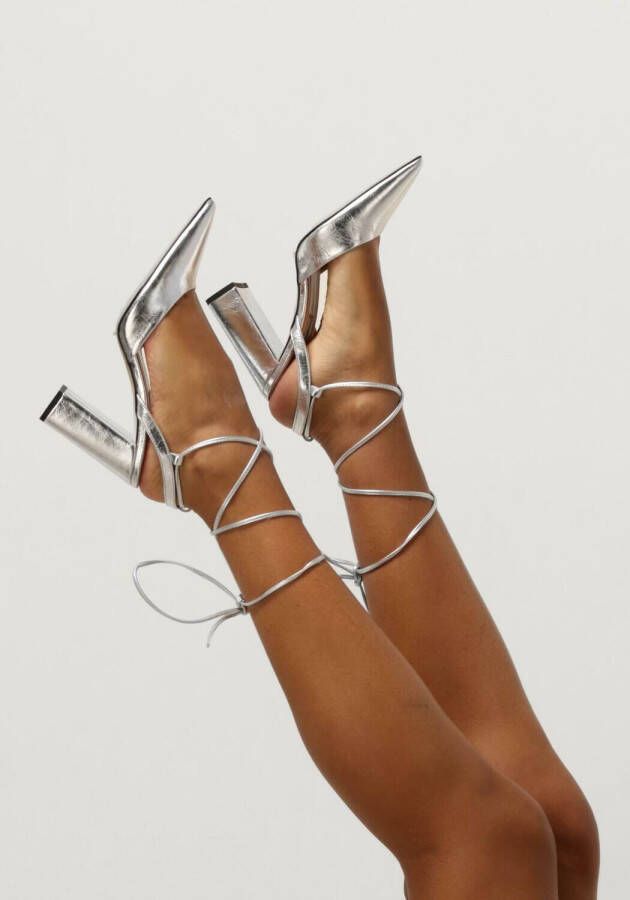 Notre-V 27105 Pumps High Heels Schoenen Hoge Hak Dames Zilver - Foto 2