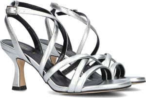Metallica Metalli Sandalen Dames Zilver