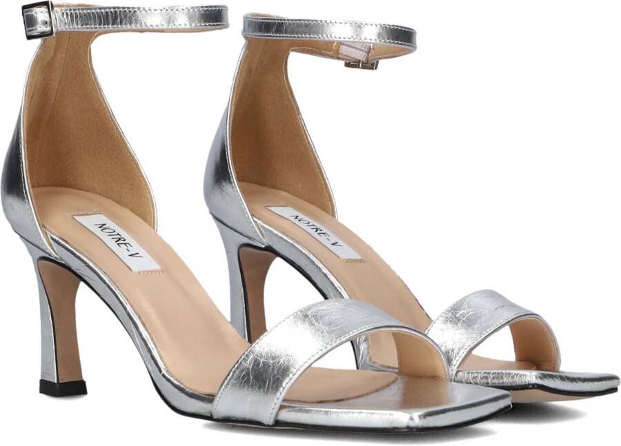 Notre-V 86605 Sandalen Dames Zilver