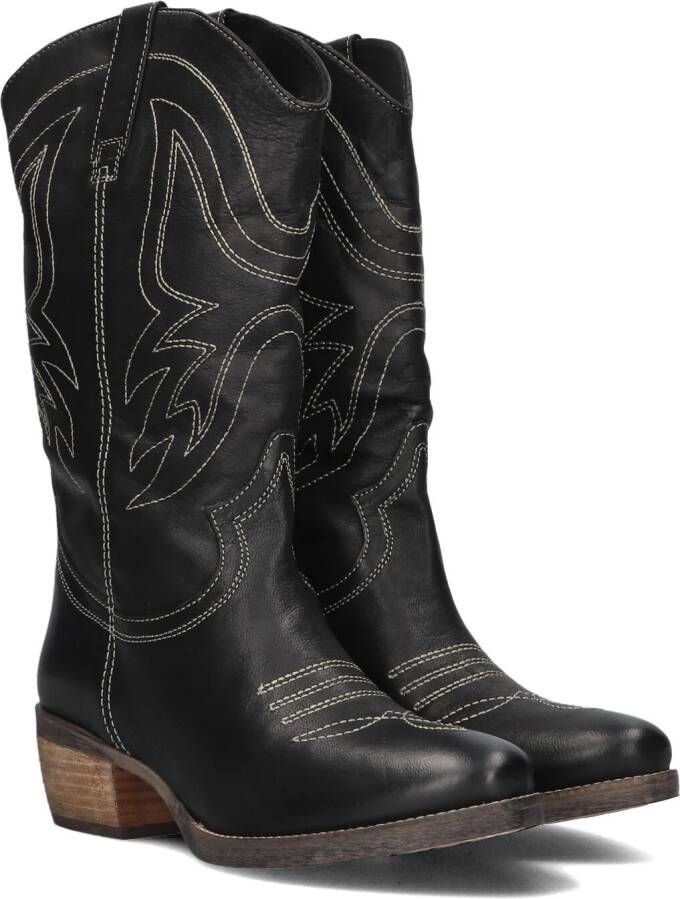 Notre-V 820 Cowboylaarzen Western Laarzen Dames Zwart