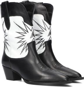 City Western metallic City Western Bo Cowboylaarzen Western Laarzen Dames Zwart