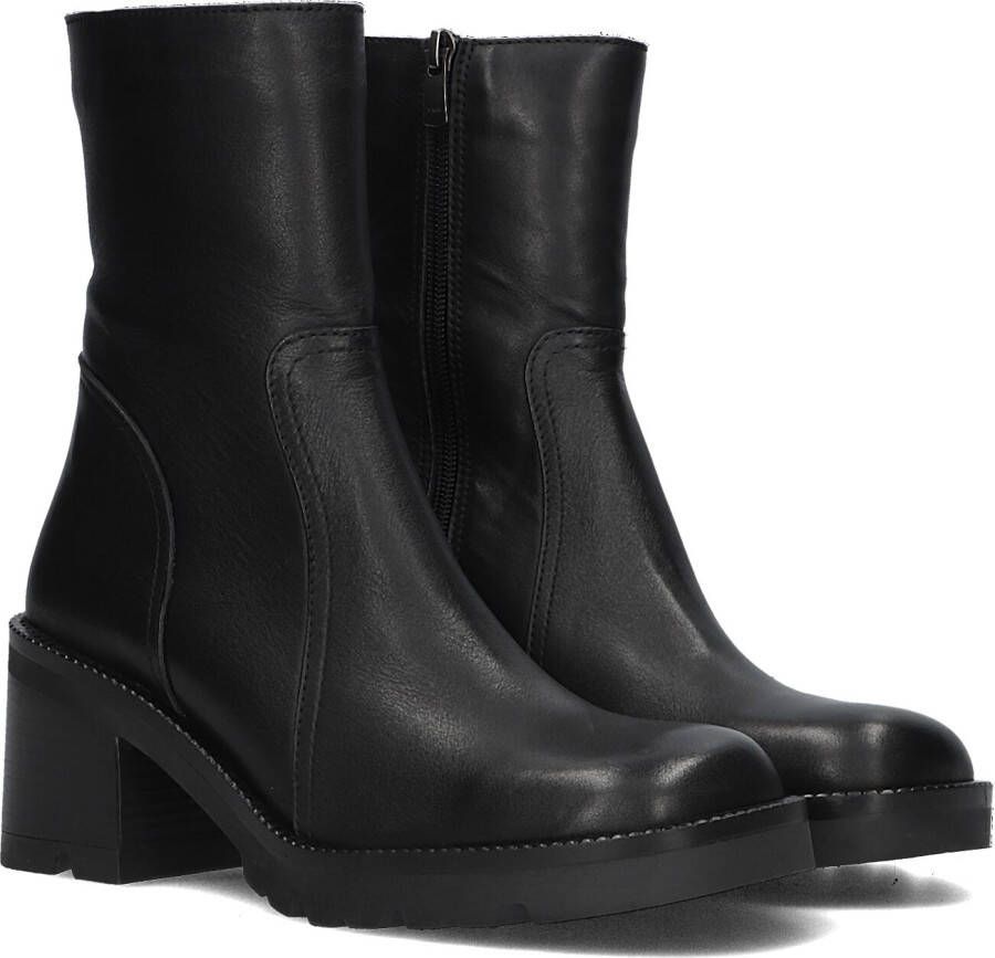 Notre-V 830016 Enkelboots Enkellaarsjes Dames Zwart