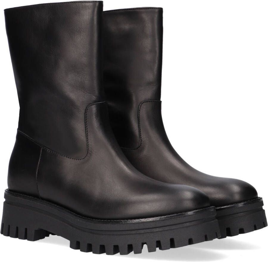 Notre-V Notre V 9030 Enkellaarsjes Enkelboots met rits Dames Zwart