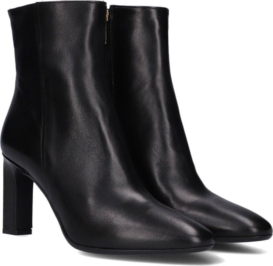 Notre-V 11236 Enkellaarsjes Enkelboots met rits Dames Zwart