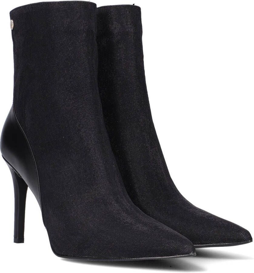 Notre-V Notre V 17535 Enkellaarsjes Enkelboots met rits Dames Zwart - Foto 1