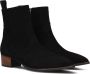 Notre-V 3231 Enkellaarsjes Enkelboots met rits Dames Zwart - Thumbnail 1