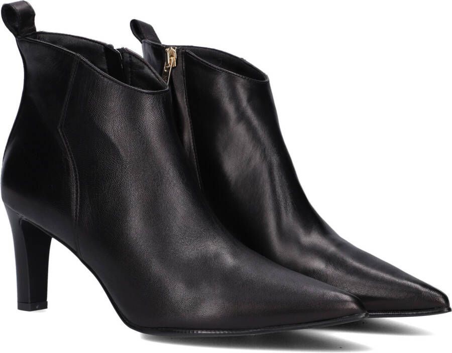 Notre-V 38238 Enkellaarsjes Enkelboots met rits Dames Zwart