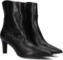 Notre-V 38259 Enkellaarsjes Enkelboots met rits Dames Zwart - Thumbnail 1