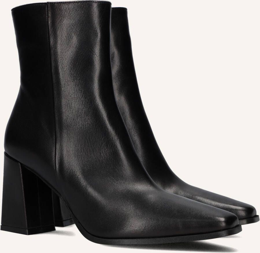 Notre-V 48236 Enkellaarsjes Enkelboots met rits Dames Zwart