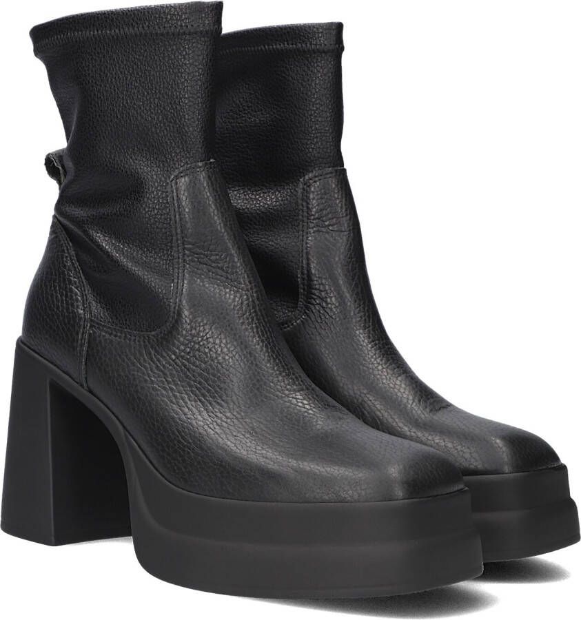 Notre-V Notre V 5461 Enkellaarsjes Enkelboots Dames Zwart