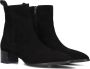 Notre-V 63231 Enkellaarsjes Enkelboots met rits Dames Zwart - Thumbnail 1