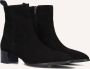 Notre-V 63231 Enkellaarsjes Enkelboots met rits Dames Zwart - Thumbnail 1