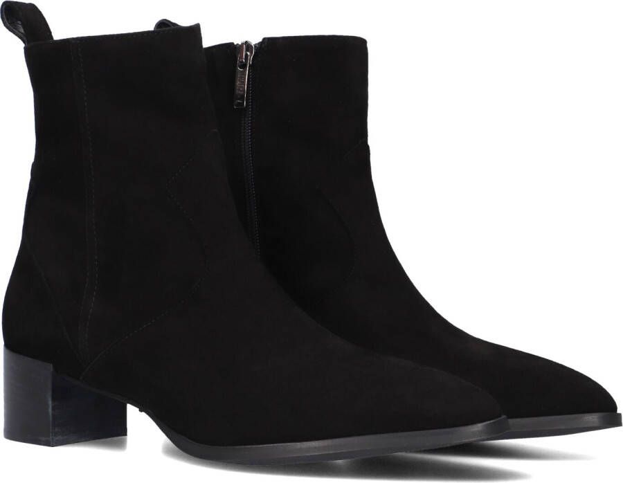 Notre-V 63231 Enkellaarsjes Enkelboots met rits Dames Zwart