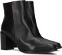 Notre-V 67034 Enkellaarsjes Enkelboots met rits Dames Zwart - Thumbnail 1