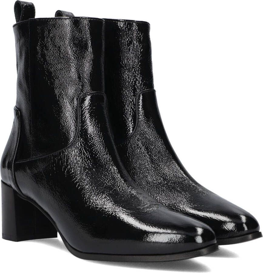 Notre-V 8543 Enkellaarsjes Enkelboots met rits Dames Zwart