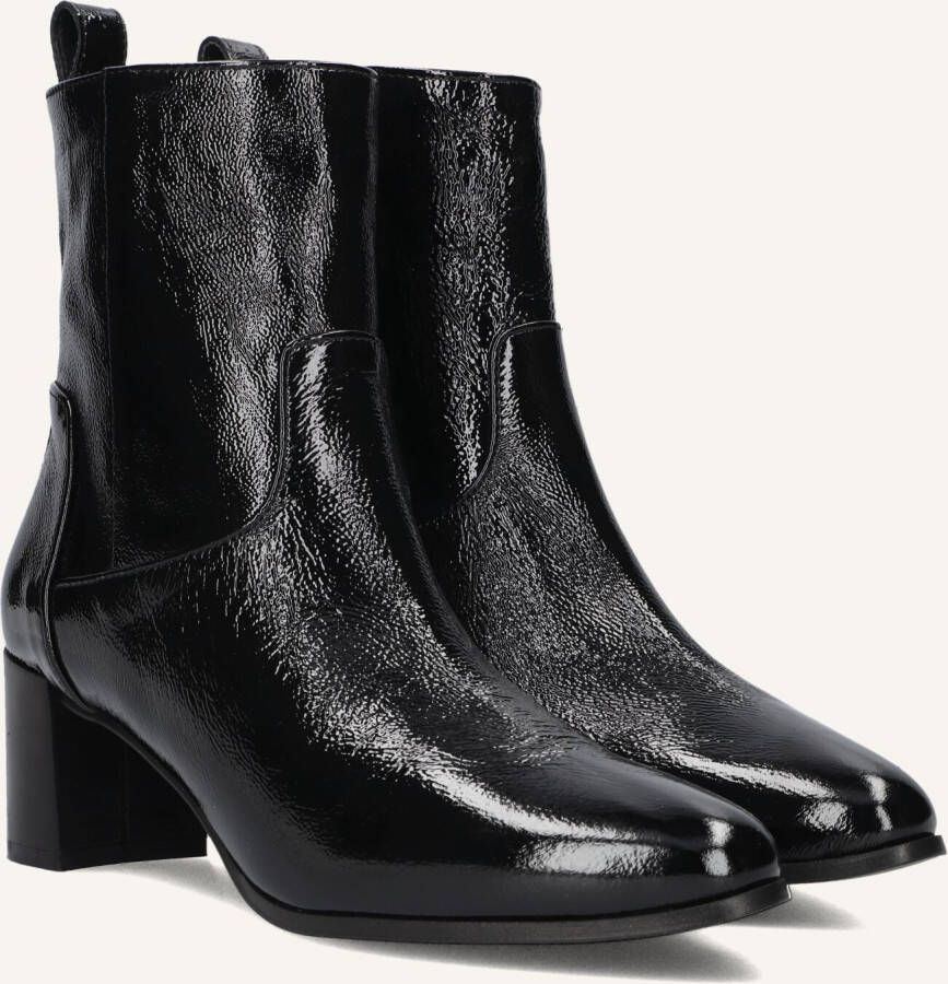 Notre-V 8543 Enkellaarsjes Enkelboots met rits Dames Zwart