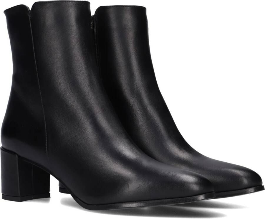 Notre-V 8560 Enkellaarsjes Enkelboots met rits Dames Zwart