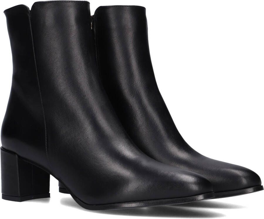 Notre-V 8560 Enkellaarsjes Enkelboots met rits Dames Zwart