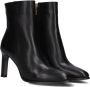 Notre-V 87436 Enkellaarsjes Enkelboots met rits Dames Zwart - Thumbnail 1