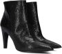 Notre-V 87533 Enkellaarsjes Enkelboots met rits Dames Zwart - Thumbnail 1