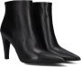 Notre-V 87533 Enkellaarsjes Enkelboots met rits Dames Zwart - Thumbnail 1