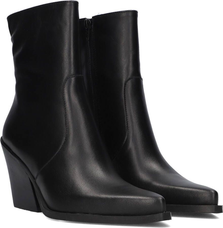 Notre-V Ar274 Enkellaarsjes Enkelboots met rits Dames Zwart