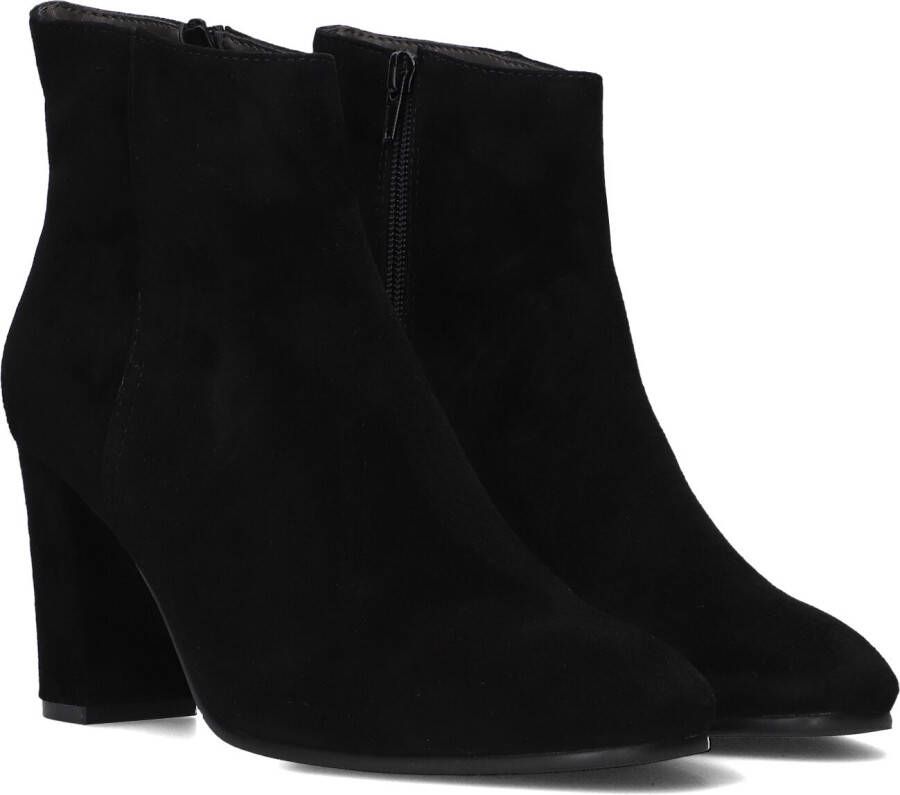 Notre-V Diane-02 Enkellaarsjes Enkelboots met rits Dames Zwart