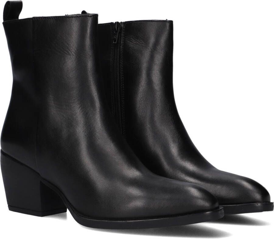 Notre-V Ki-4563 Enkellaarsjes Enkelboots met rits Dames Zwart