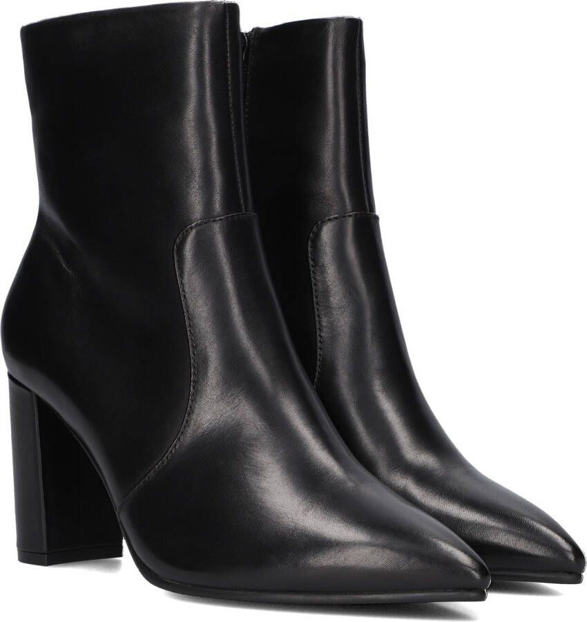 Notre-V Stella-04 Enkellaarsjes Enkelboots met rits Dames Zwart