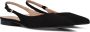 Notre-V 08-231 Slingbacks Dames Zwart - Thumbnail 1