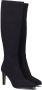 Notre-v Elegante Zwarte Kniehoge Laarzen Black Dames - Thumbnail 1