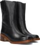 Notre-V A01005 Enkelboots Enkellaarsjes Dames Zwart - Thumbnail 1