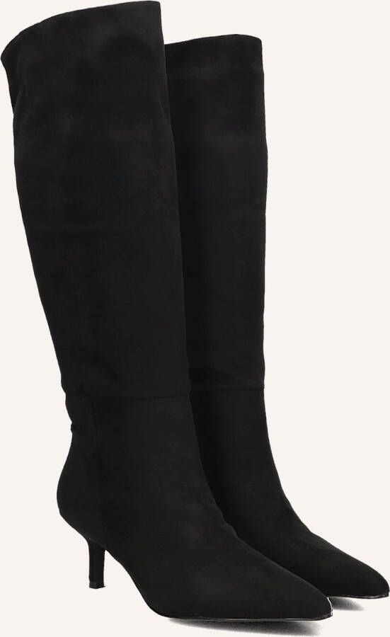 Notre-V 0673-01 Laarzen Suède Dames Zwart