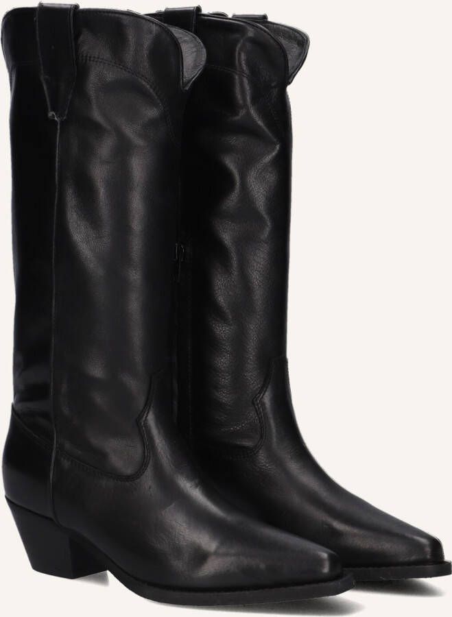 Notre-V 07-430 Cowboylaarzen Western Laarzen Dames Zwart