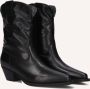 Notre-V 07-433 Cowboylaarzen Western Laarzen Dames Zwart - Thumbnail 1