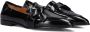 Notre-V 5672 Loafers Dames Instappers Zwart - Thumbnail 1
