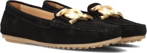 Bruin Tinten Notre-V 1202 Mocassins Instappers Dames Zwart