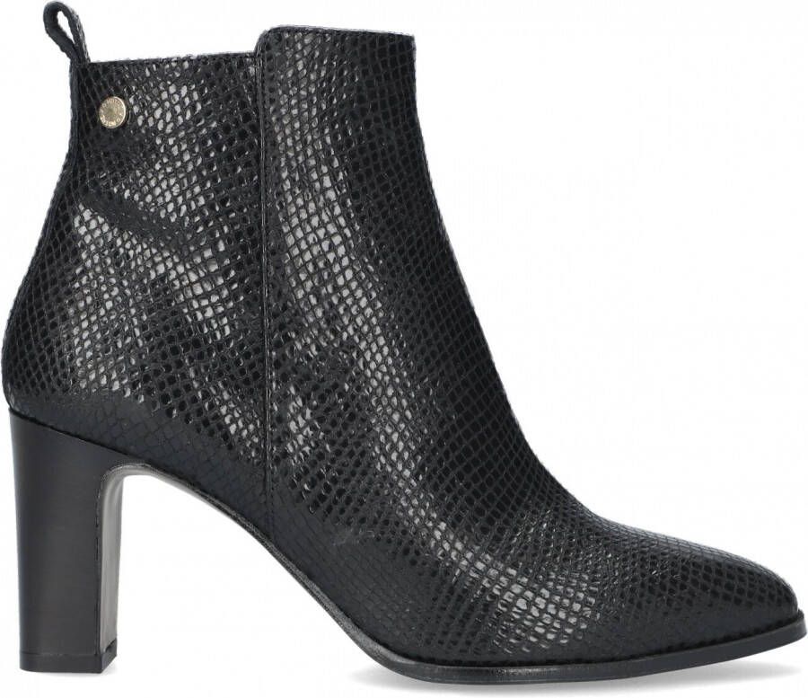 Notre-V Notre V 224838 Enkellaarsjes Enkelboots met rits Dames Zwart