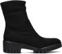 Notre-V Notre V Arita Enkellaarsjes Enkelboots met rits Dames Zwart - Thumbnail 1