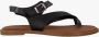Notre-V Notre V 423106 Sandalen Dames Zwart - Thumbnail 1
