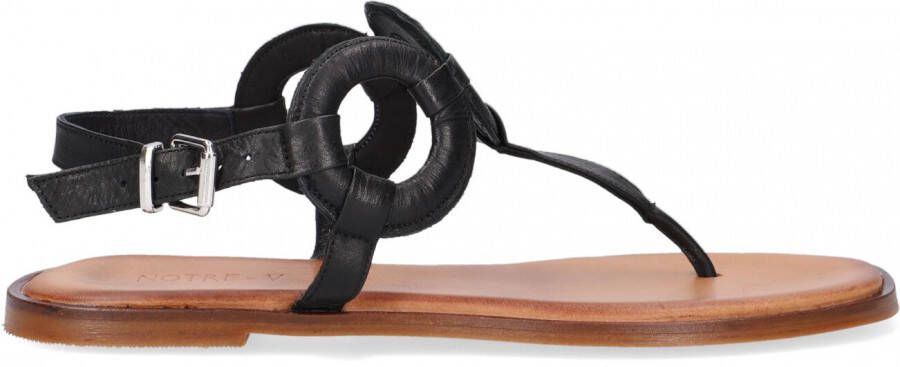 Notre-V Notre V 799003 Sandalen Dames Zwart - Foto 2