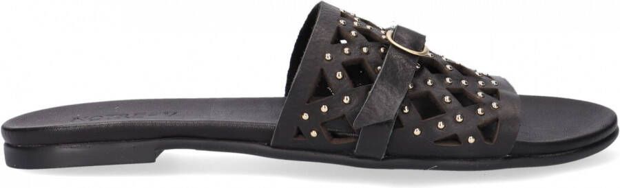 Notre-V Notre V 10301 Slippers Dames Zwart - Foto 2