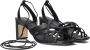 Notre-V Notre V 12372 Sandalen Dames Zwart - Thumbnail 1