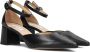 Notre-v Elegante Zwarte Sandalen met Hak - Thumbnail 1