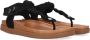 Notre-V Notre V 758012 Sandalen Dames Zwart - Thumbnail 1